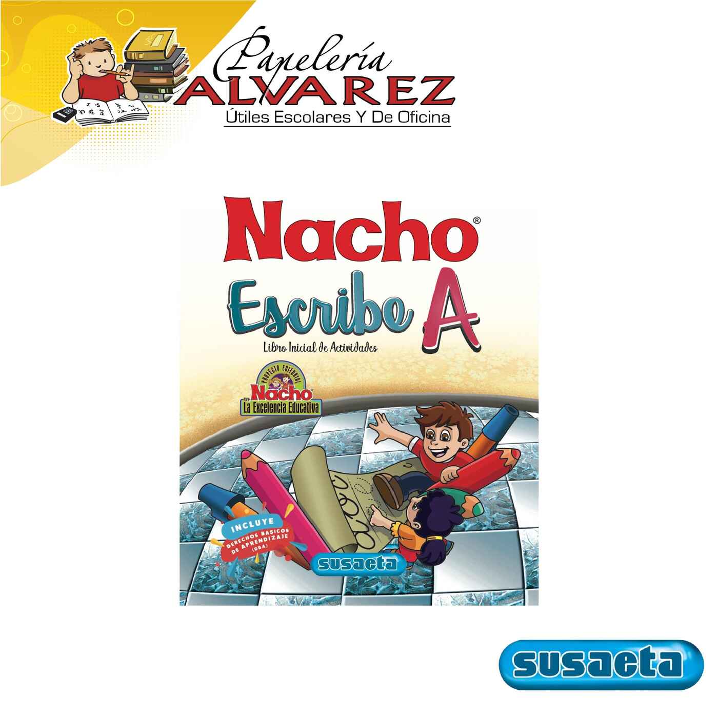 Imagen de CARTILLA NACHO ESCRIBE A