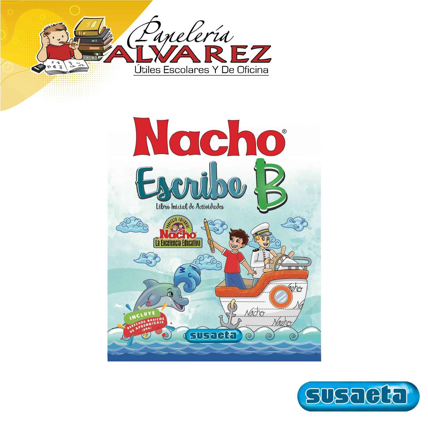 Imagen de CARTILLA NACHO ESCRIBE B