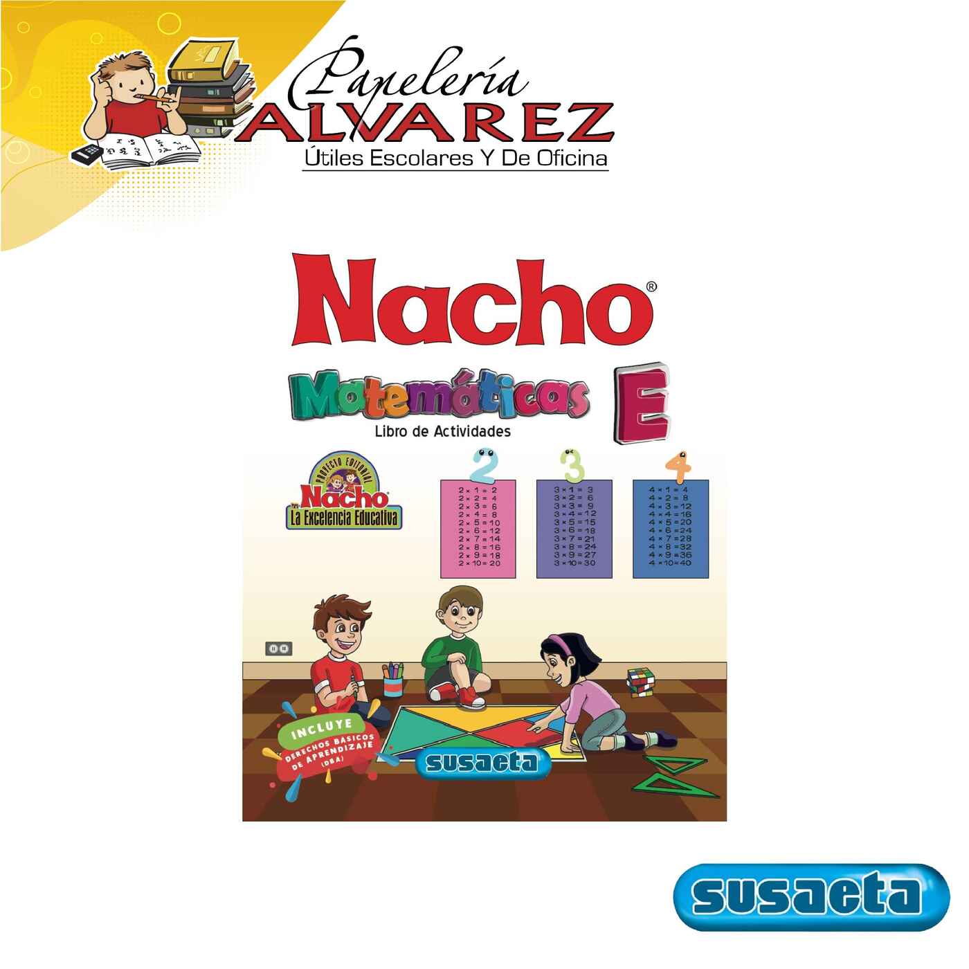 Imagen de CARTILLA NACHO MATEMATICAS E