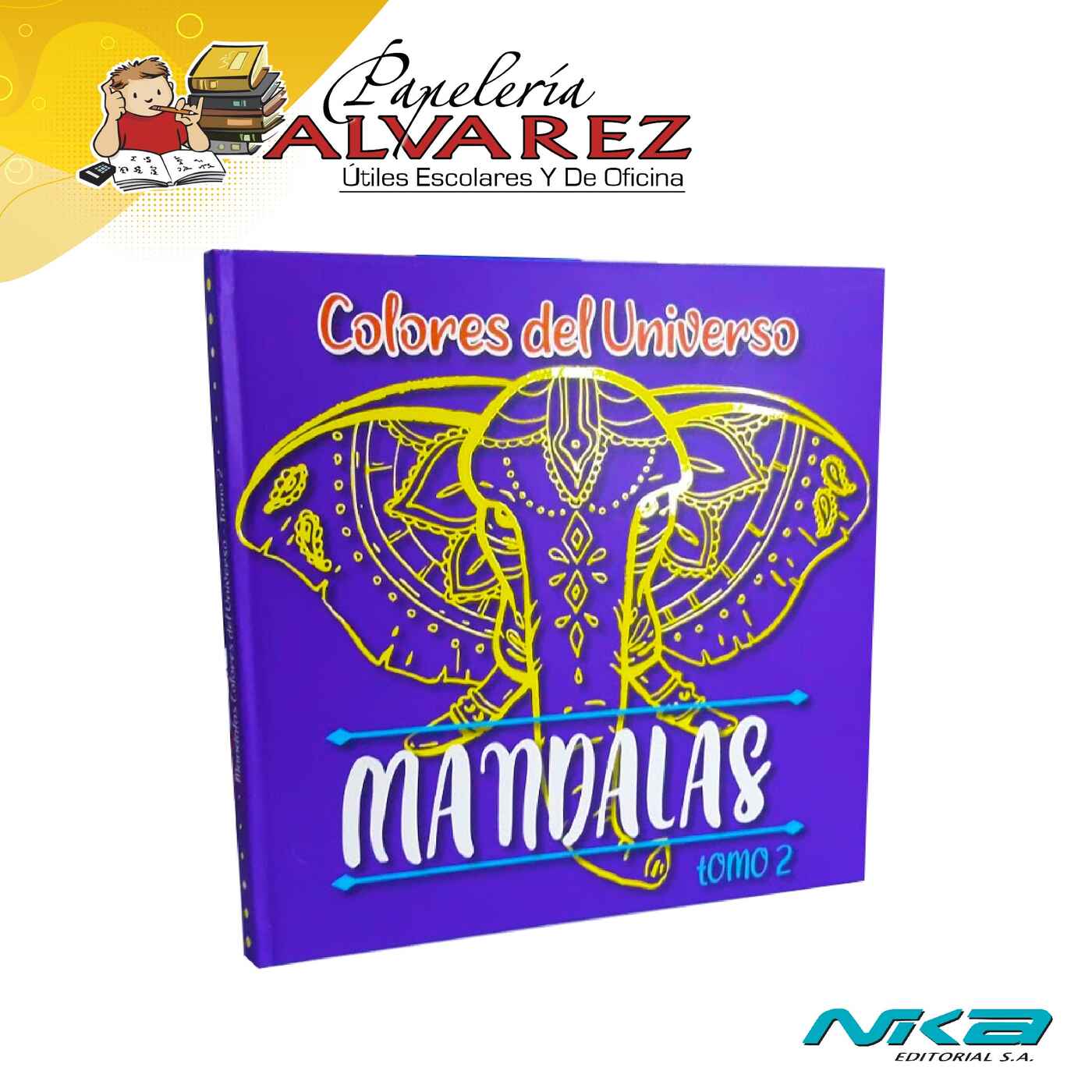 Imagen de LIBRO NIKA MANDALAS PASTA DURA - TOMO 2