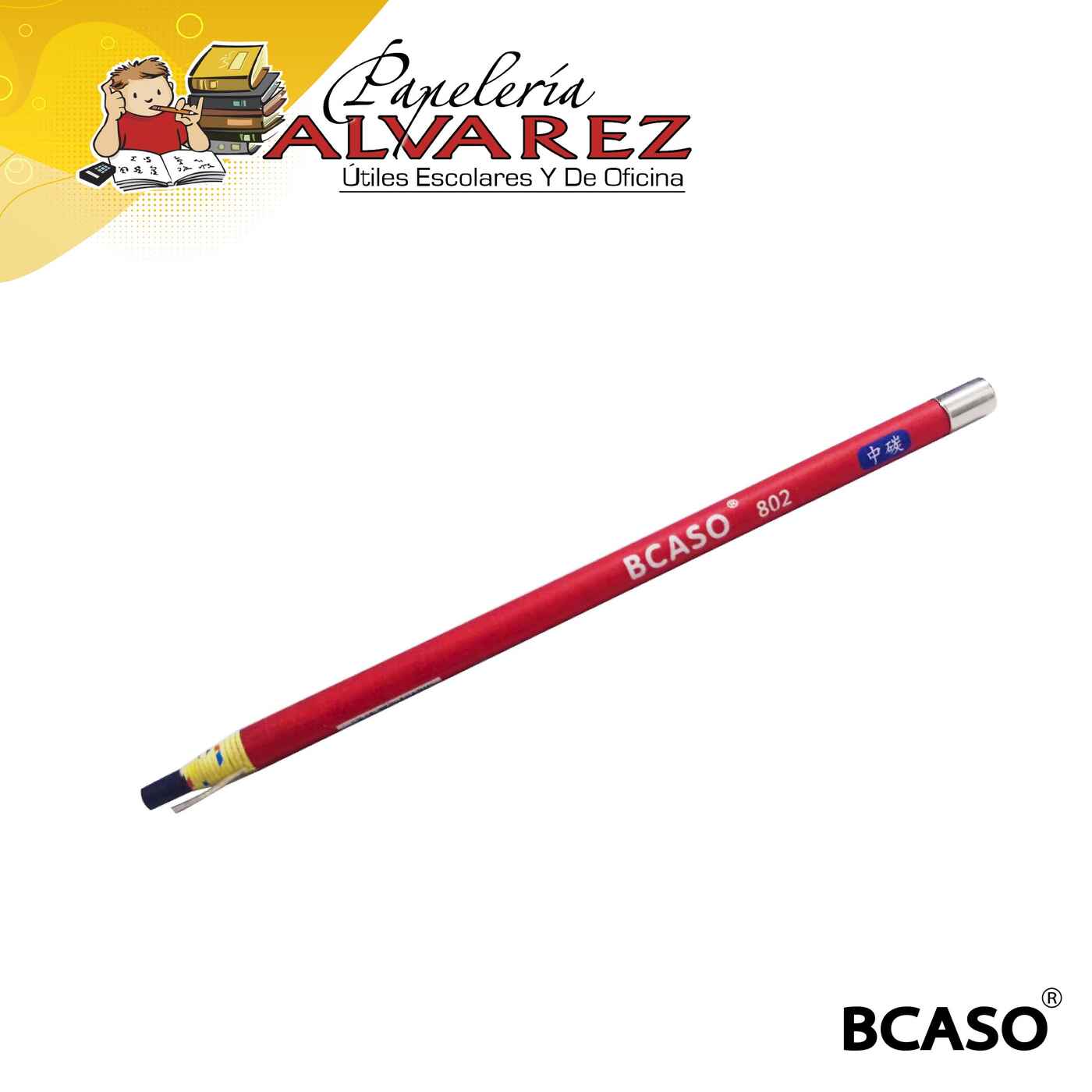 Imagen de LAPIZ CARBONCILLO BCASO 802 X UNI