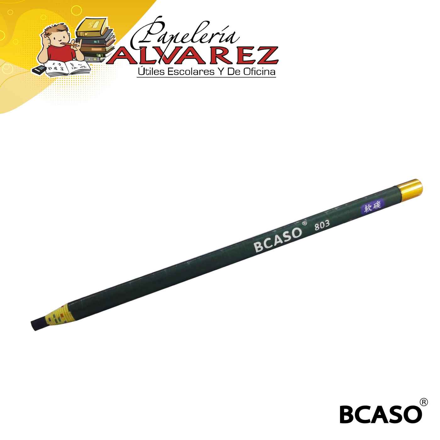 Imagen de LAPIZ CARBONCILLO BCASO 803 X UNI