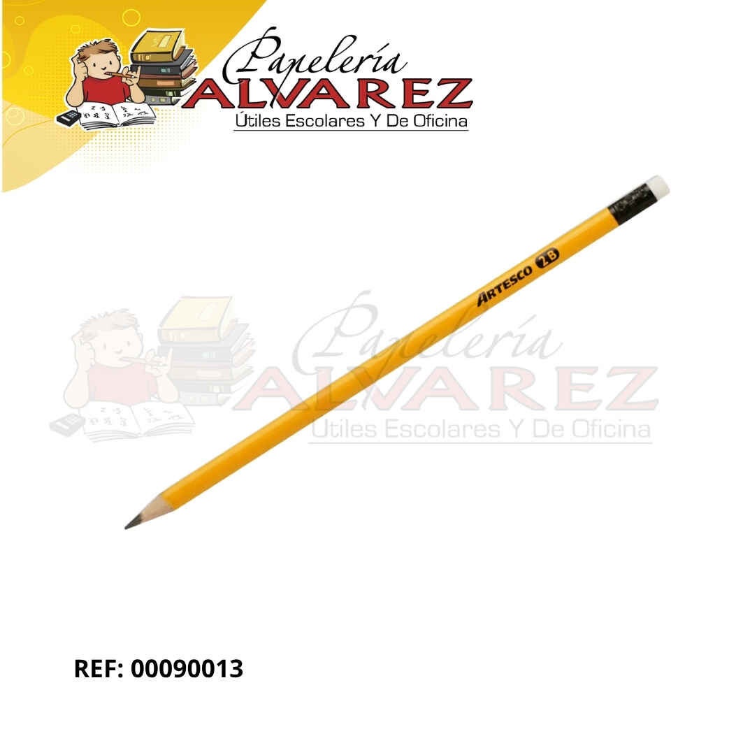 Imagen de LAPIZ ARTESCO AMARILLO TRIANG #2 HB UNID